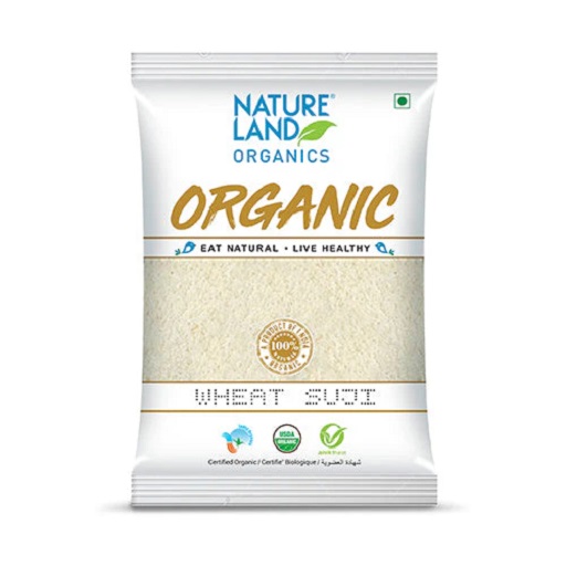 Organic Wheat Suji 500 Gm